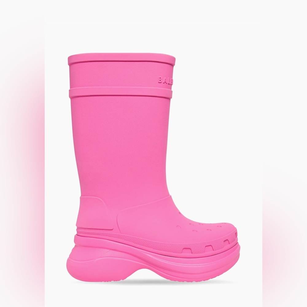Balenciaga Vibrant Pink Boots